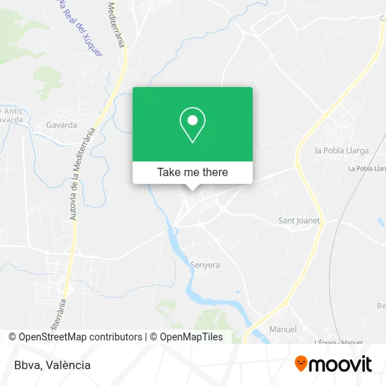 Bbva map