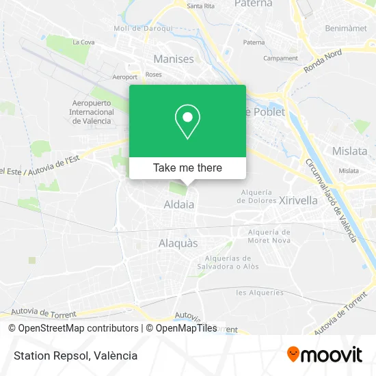 Station Repsol map