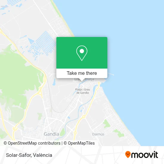 Solar-Safor map