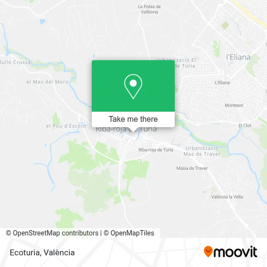 Ecoturia map