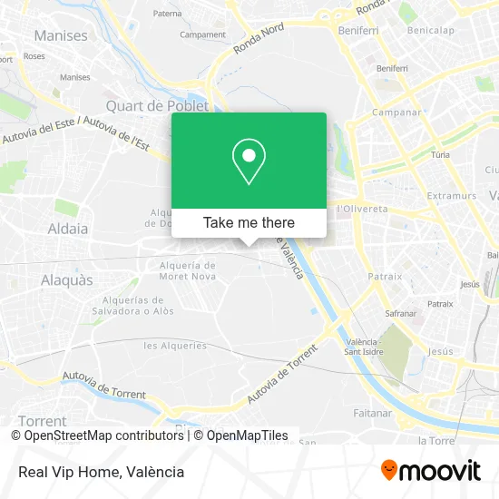 Real Vip Home map