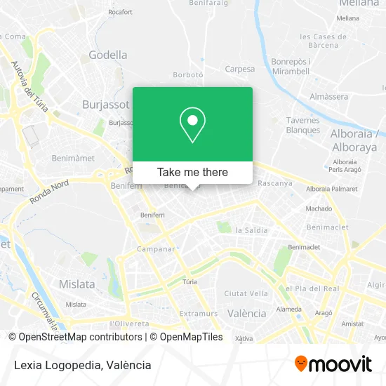 Lexia Logopedia map