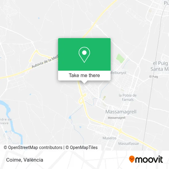 Coime map