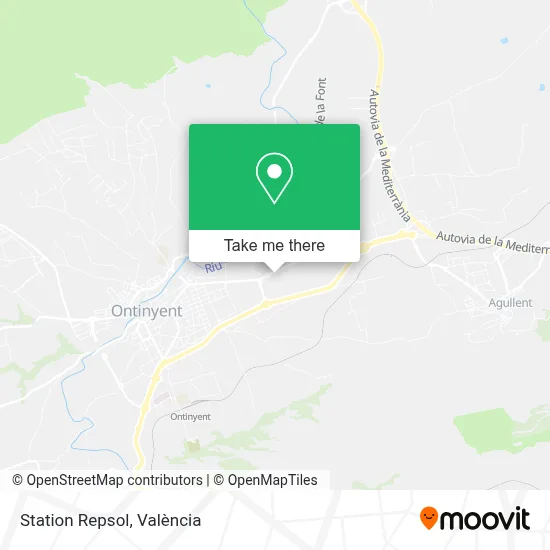 Station Repsol map