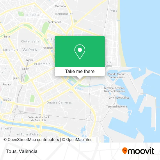 Tous map