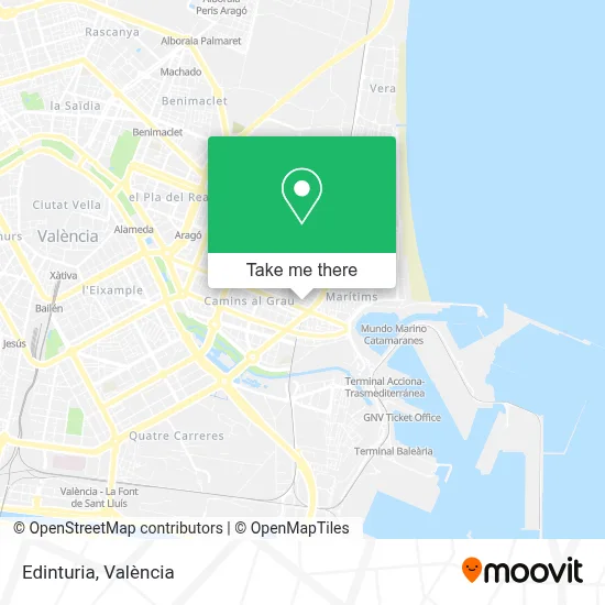 Edinturia map