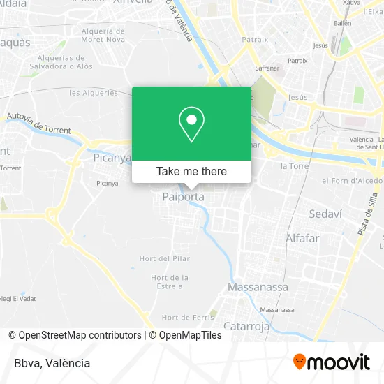 Bbva map