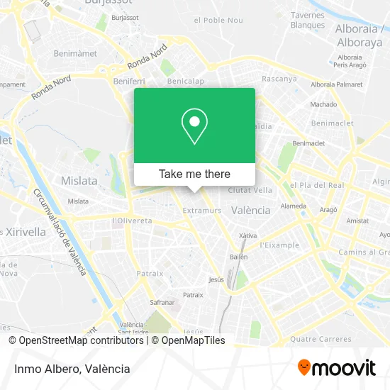 mapa Inmo Albero