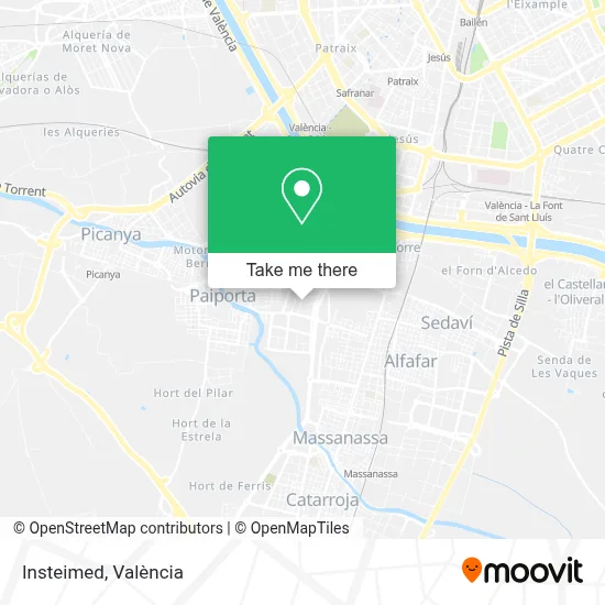 Insteimed map
