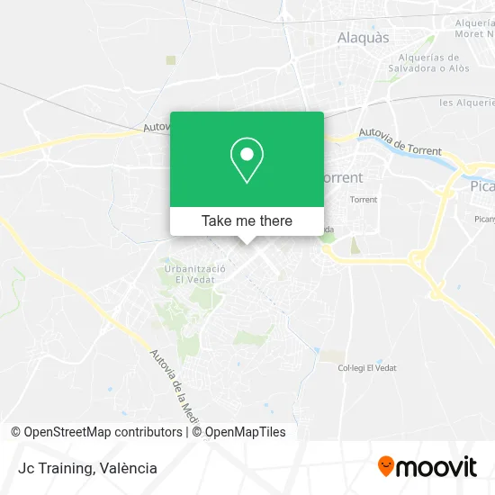 Jc Training map