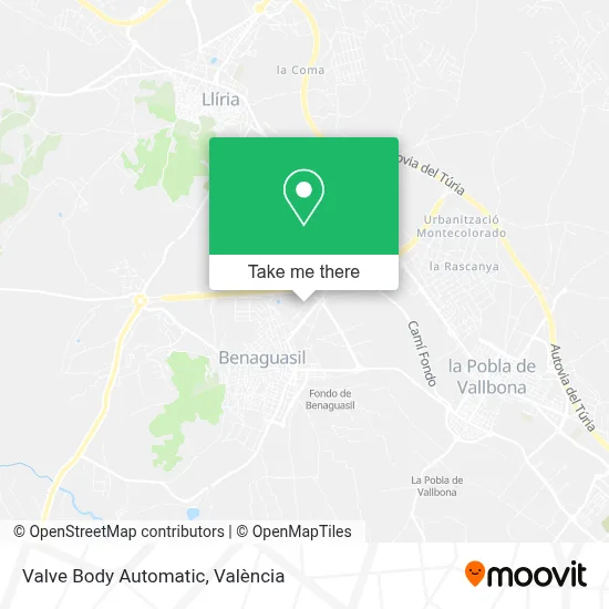 Valve Body Automatic map
