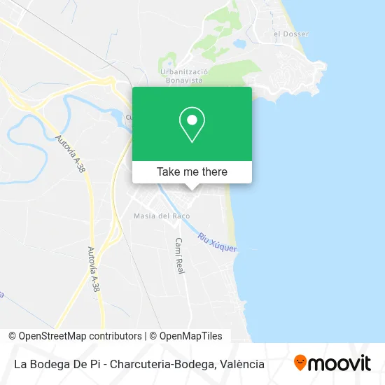 La Bodega De Pi - Charcuteria-Bodega map