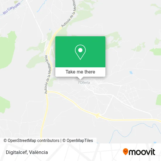 Digitalcef map