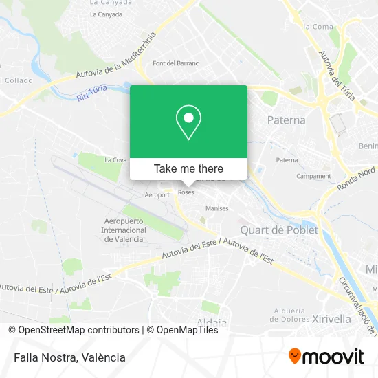 Falla Nostra map