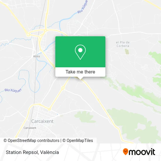 Station Repsol map