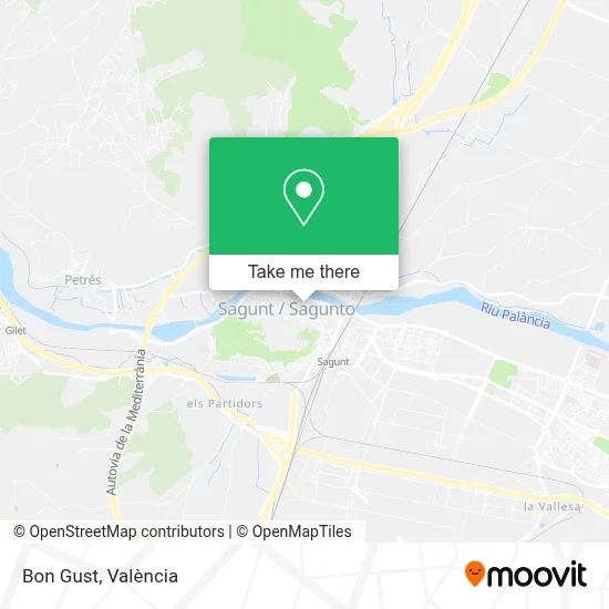 Bon Gust map