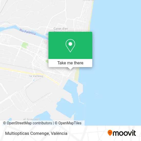 Multiopticas Comenge map