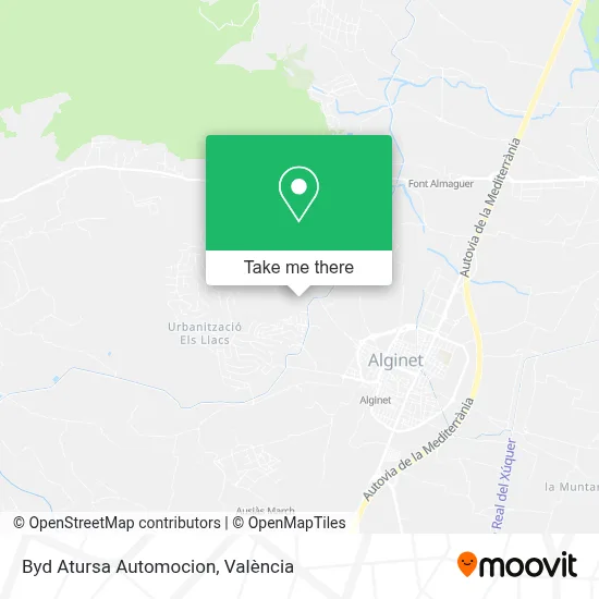 Byd Atursa Automocion map