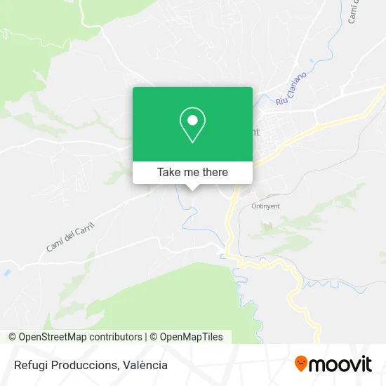 Refugi Produccions map