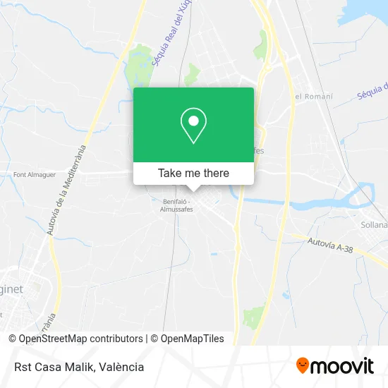 Rst Casa Malik map