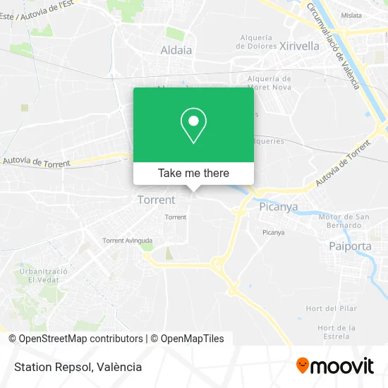 Station Repsol map