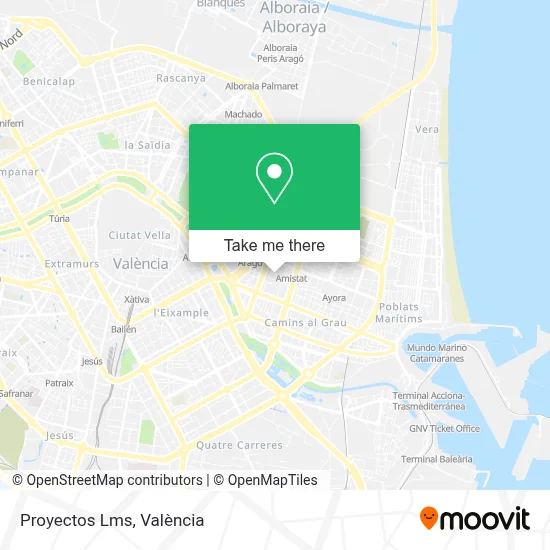 Proyectos Lms map