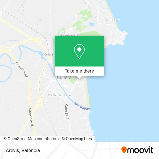 Arevik map