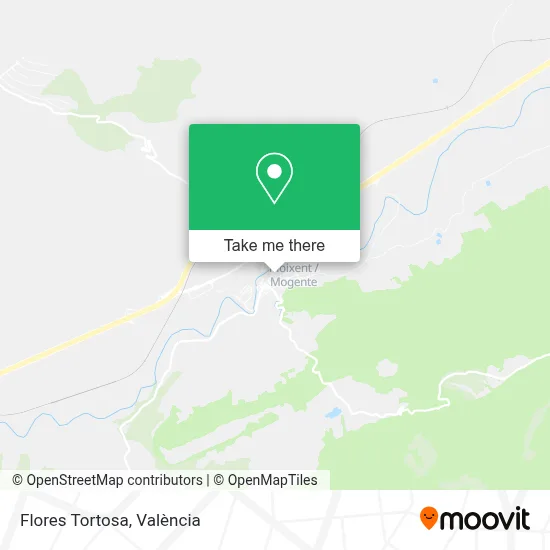 Flores Tortosa map