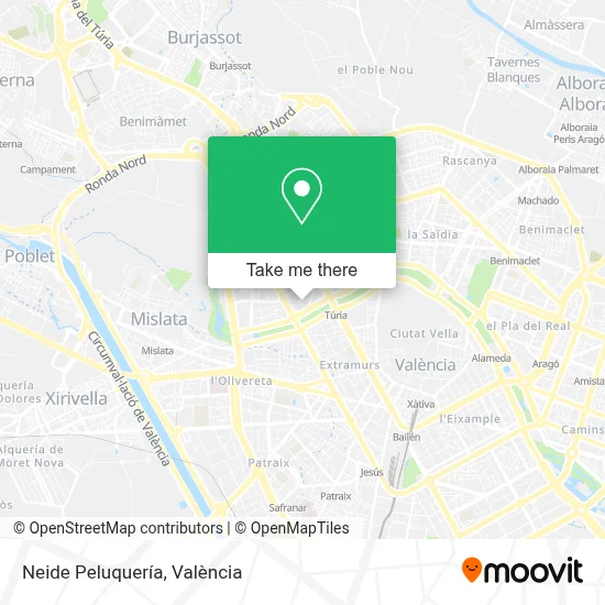 Neide Peluquería map