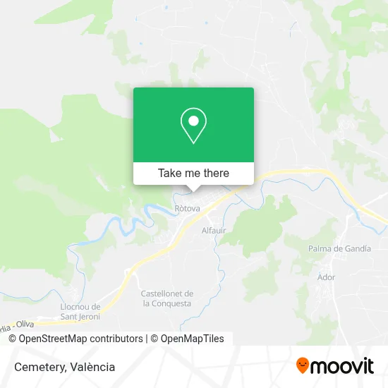 Cemetery map