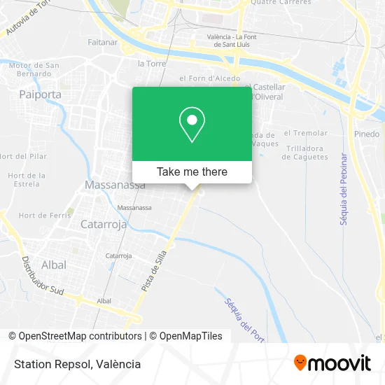 Station Repsol map