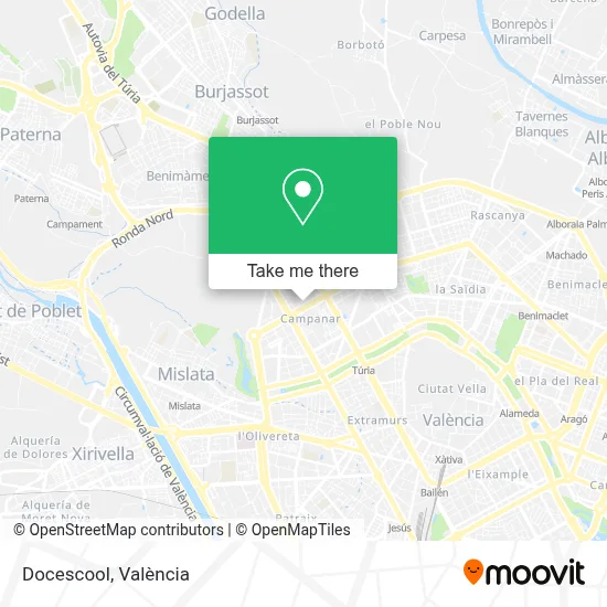 Docescool map