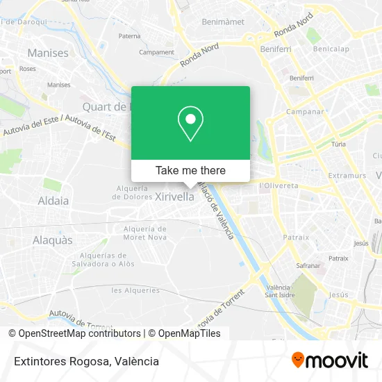 Extintores Rogosa map