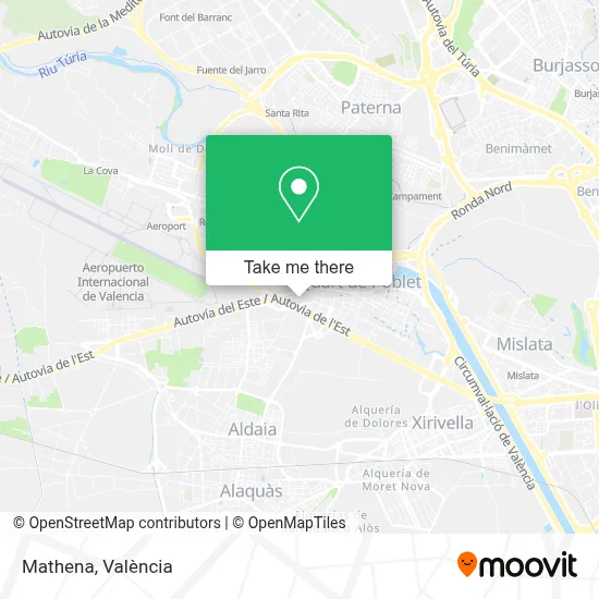 Mathena map