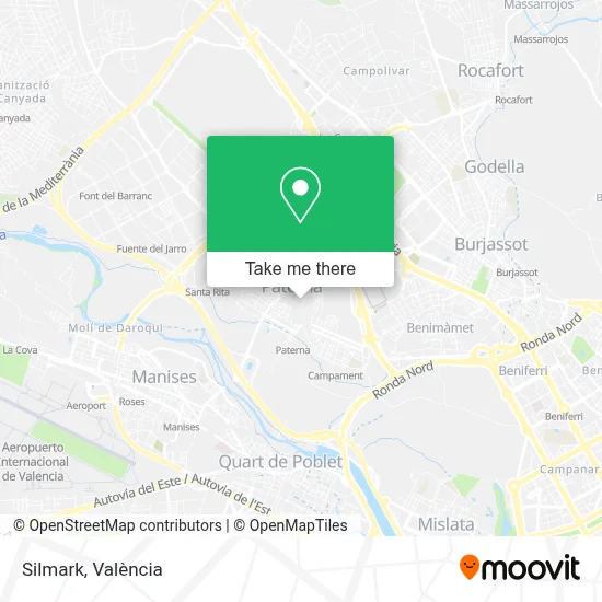 Silmark map