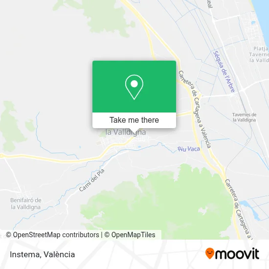 mapa Instema