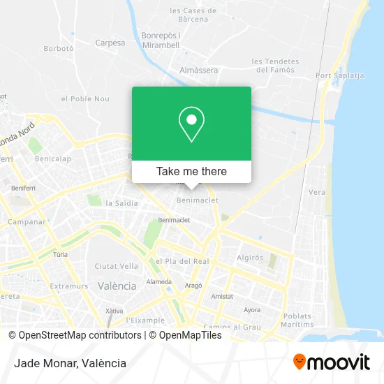 Jade Monar map