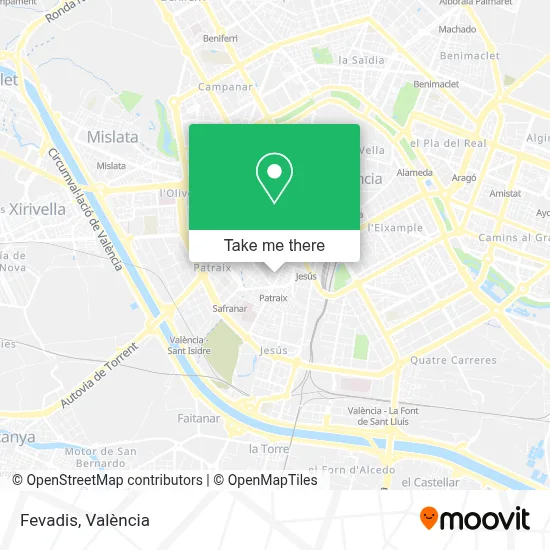 Fevadis map