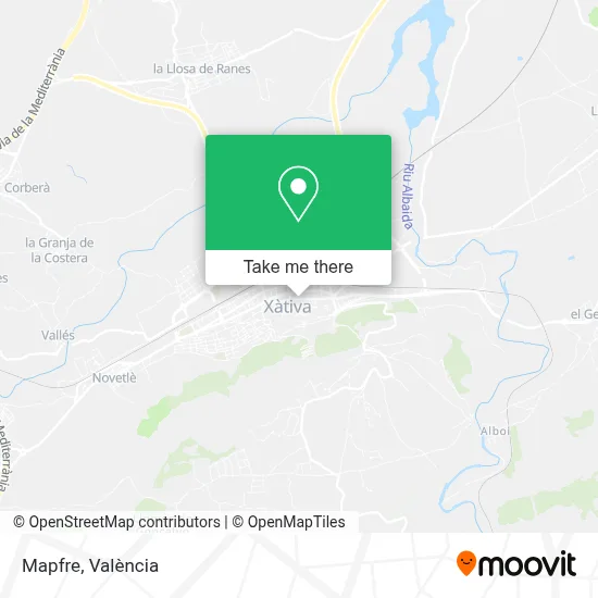 Mapfre map