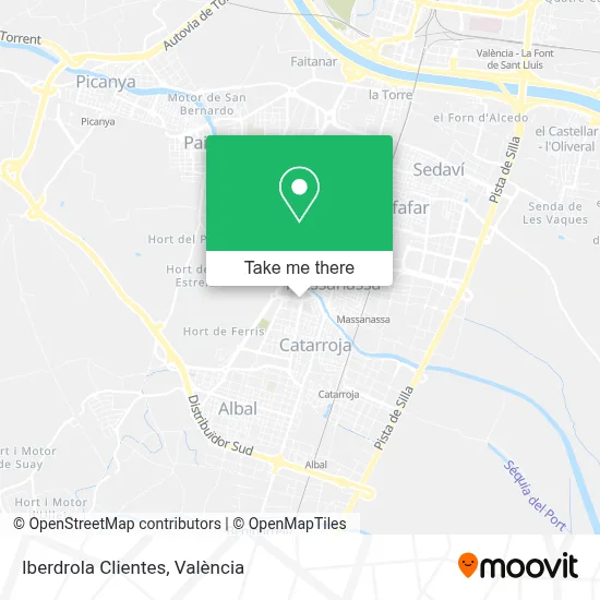 Iberdrola Clientes map