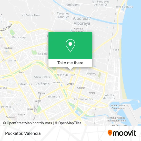 Puckator map