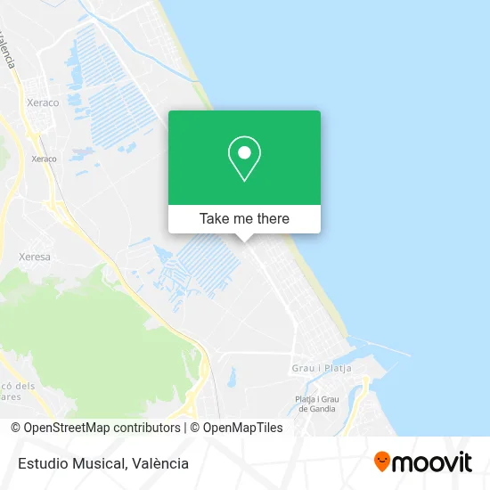 Estudio Musical map