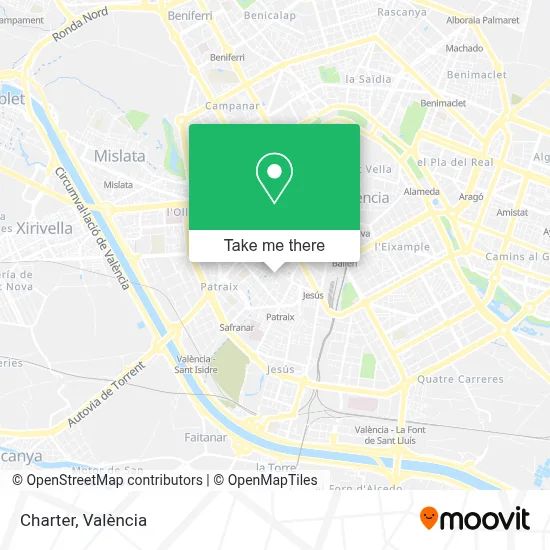 Charter map