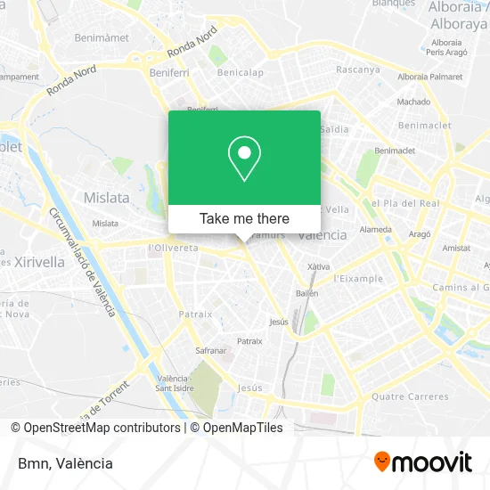 Bmn map