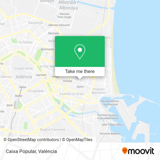 Caixa Popular map