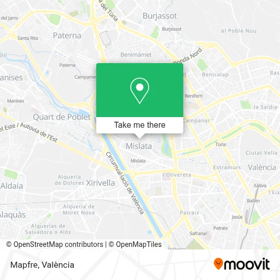 Mapfre map