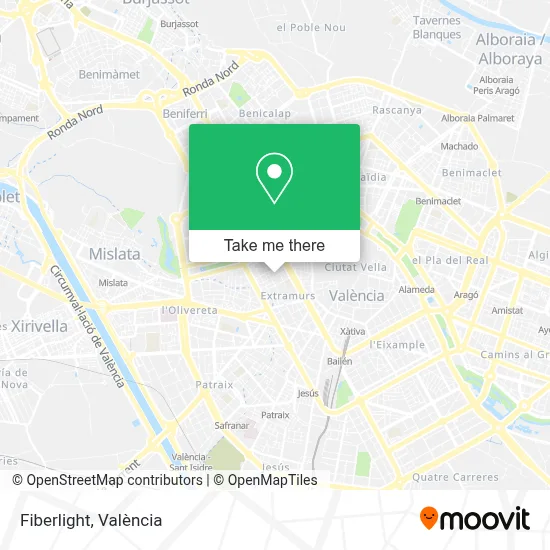 Fiberlight map