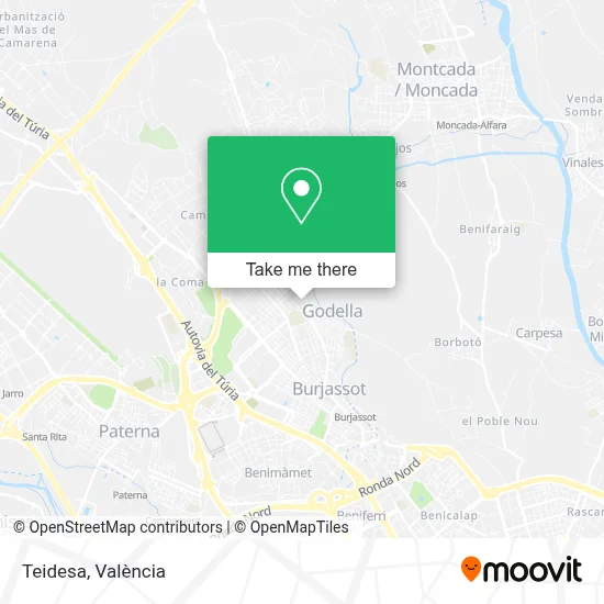 Teidesa map