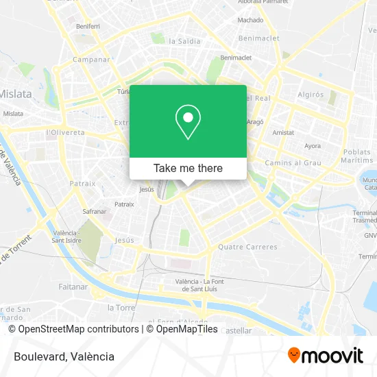 Bulevar map