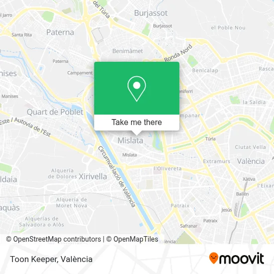 Toon Keeper map